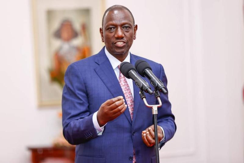 File image of President William Ruto.